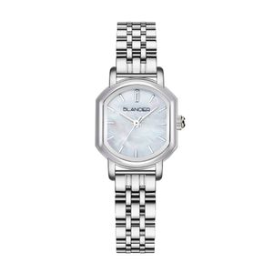 씨에르 자개 실버 BW30925L-WMSS 스퀘어 여자 메탈 시계