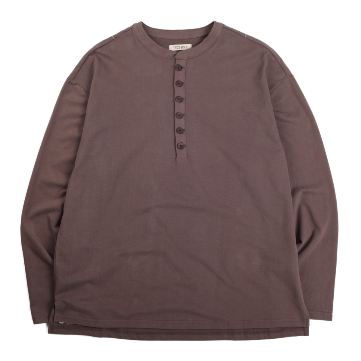트라이베라(TRIBERRA) TOTEM HENLEY(BROWN)
