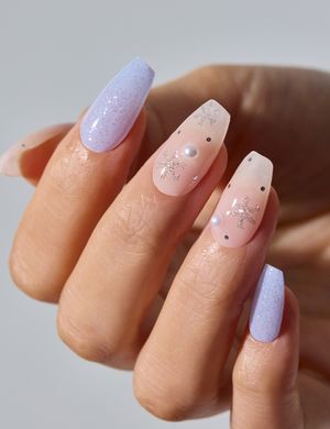 N 프로즌 미러 네일