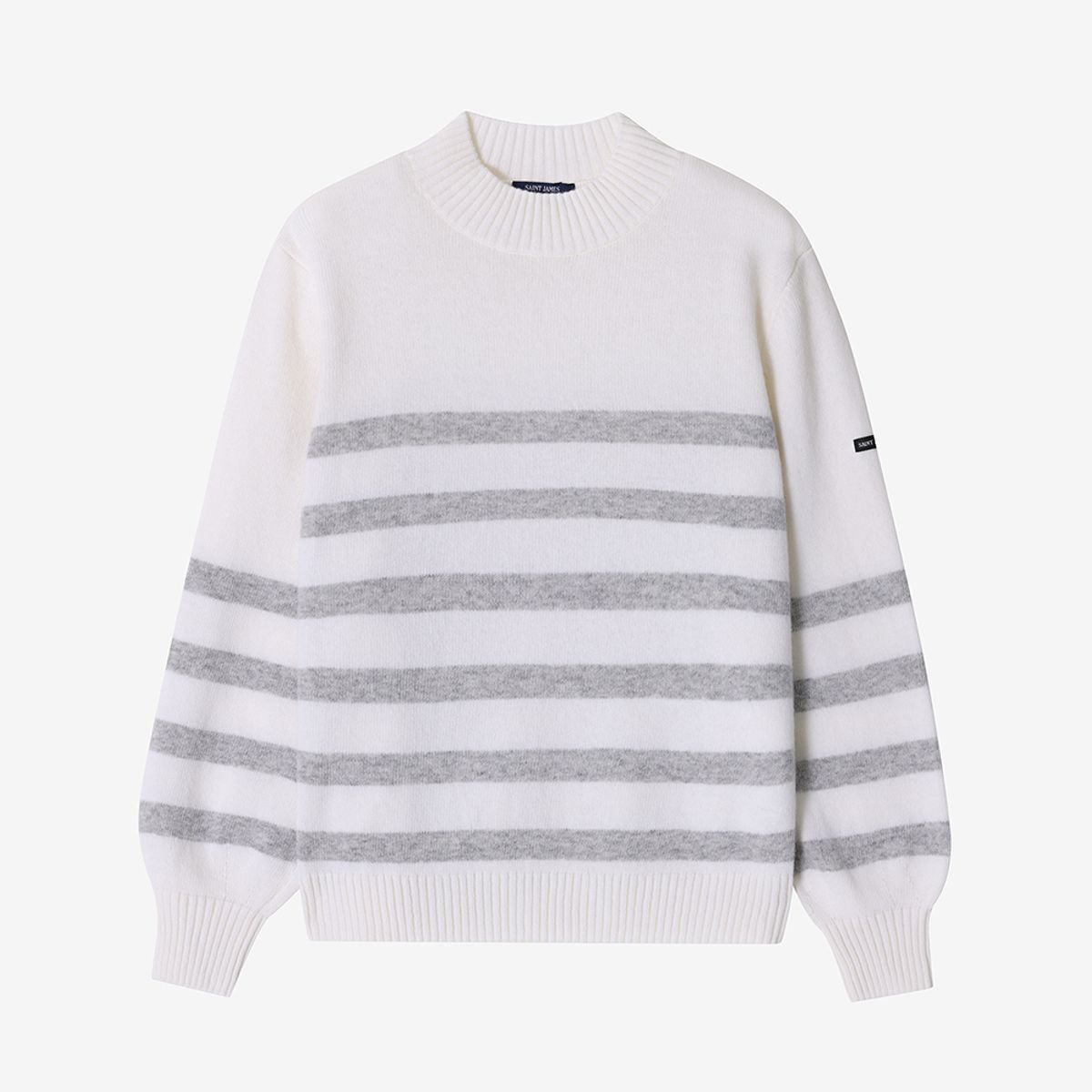 세인트제임스(SAINT JAMES) Lugano - Blanc DHiver/Gris ASJF2534313-0LJ