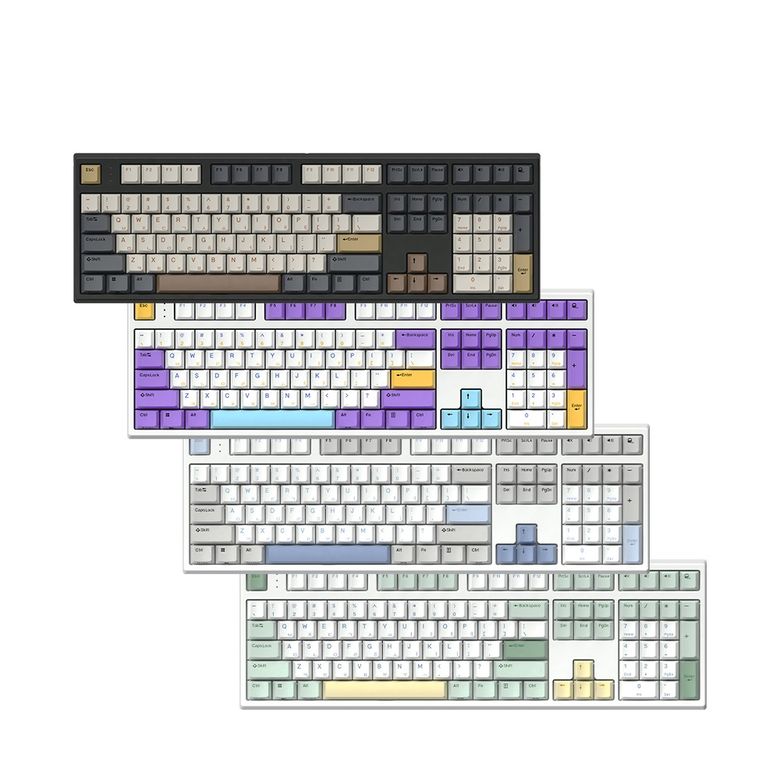 GK787SE OfficeMaster 8K 저소음 윤활 기계식 키보드 뽀송 (딥블루 뽀송 38g/리니어)