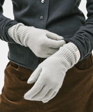 CASHMERE BLENDED GLOVES_5color