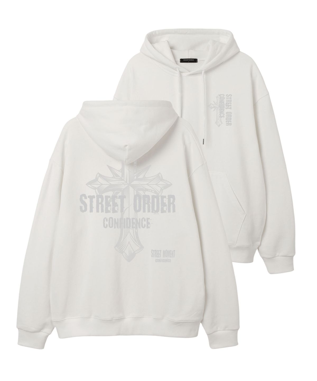 밴웍스(VANNWORKS) Cross Street 후드 (VLS0217) 화이트
