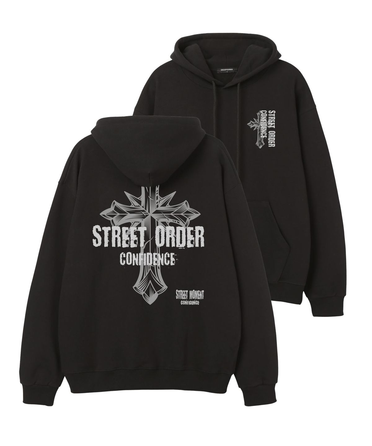 밴웍스(VANNWORKS) Cross Street 후드 (VLS0217) 블랙