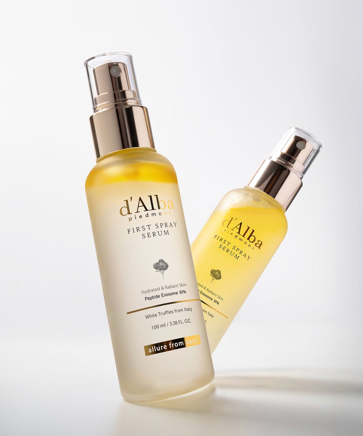 달바(D'ALBA) 화이트 트러플 퍼스트 스프레이 세럼 펩타이드 100ml+100ml (+ 더블 마스크팩 1매 증정)