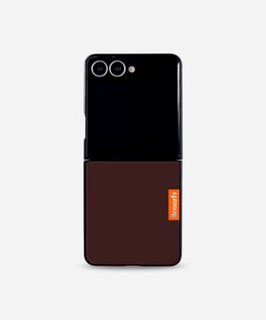 DARK MAROON - Z플립 케이스 - 비비드 컬렉션