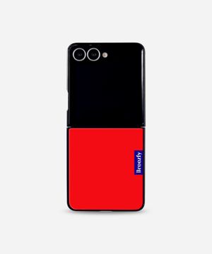 APPLE RED - Z플립 케이스 - 비비드 컬렉션