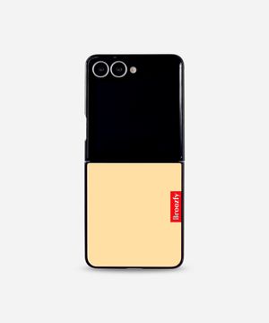 REED BEIGE - Z플립 케이스 - 비비드 컬렉션