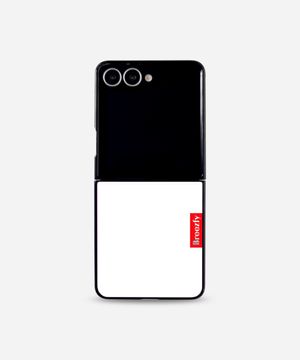 PRISTINE WHITE - Z플립 케이스 - 비비드 컬렉션