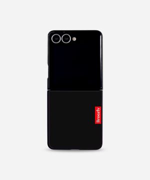 MIDNIGHT BLACK - Z플립 케이스 - 비비드 컬렉션