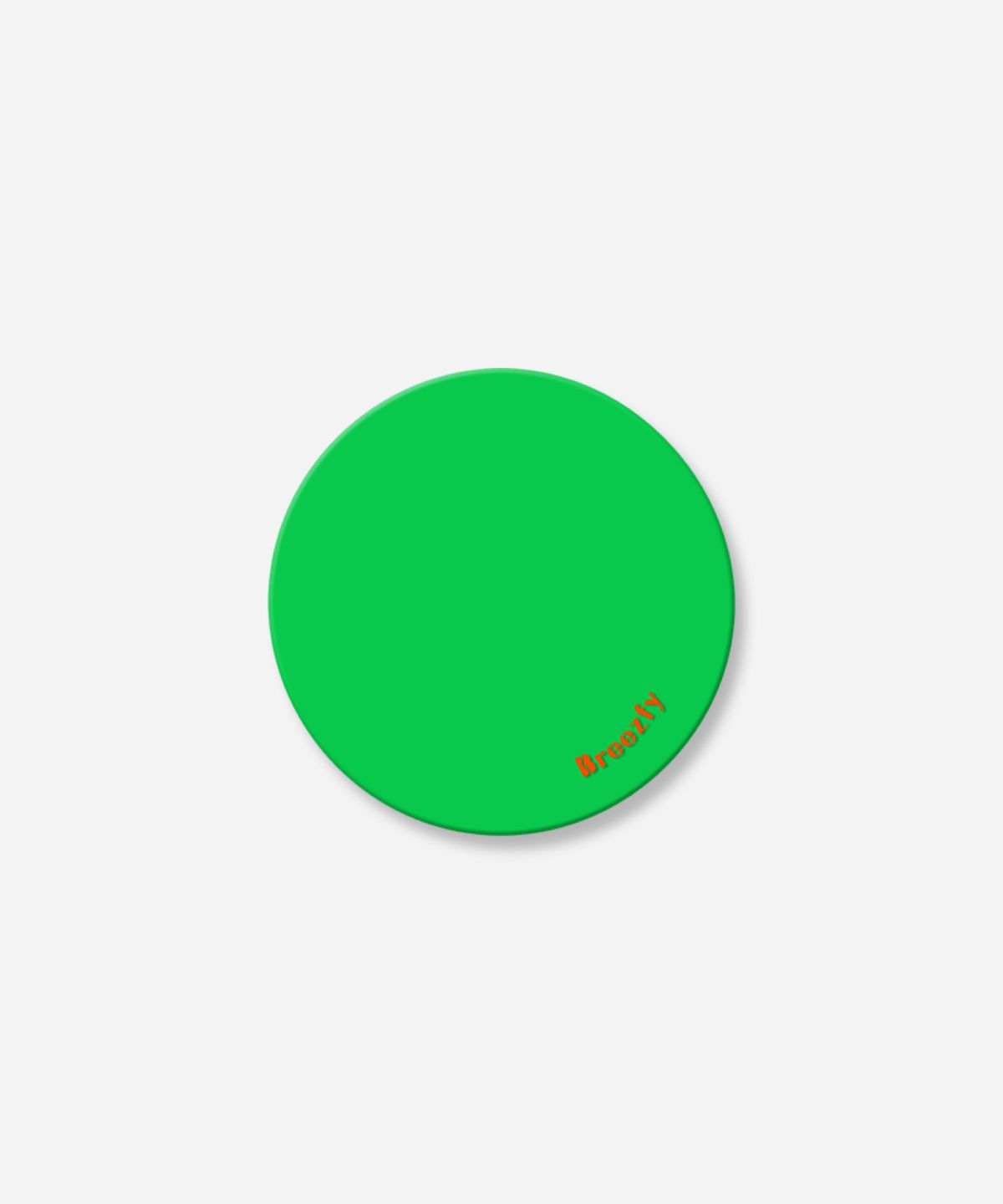 브리즈피(BREEZFY) FOREST GREEN - 테이프 부착형 폰 그립 - 비비드 컬렉션