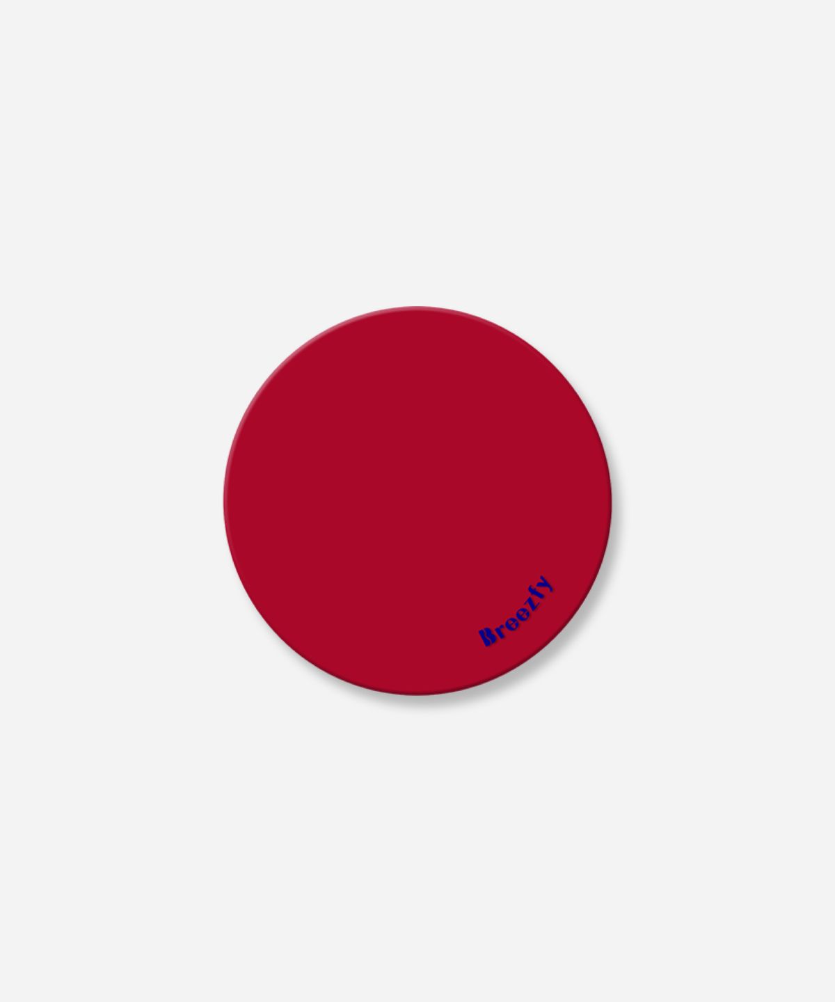 브리즈피(BREEZFY) RED WINE - 테이프 부착형 폰 그립 - 비비드 컬렉션