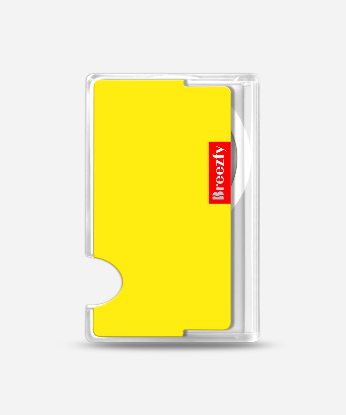 브리즈피(BREEZFY) LEMON YELLOW - 맥세이프 카드지갑 소켓 - 비비드 컬렉션