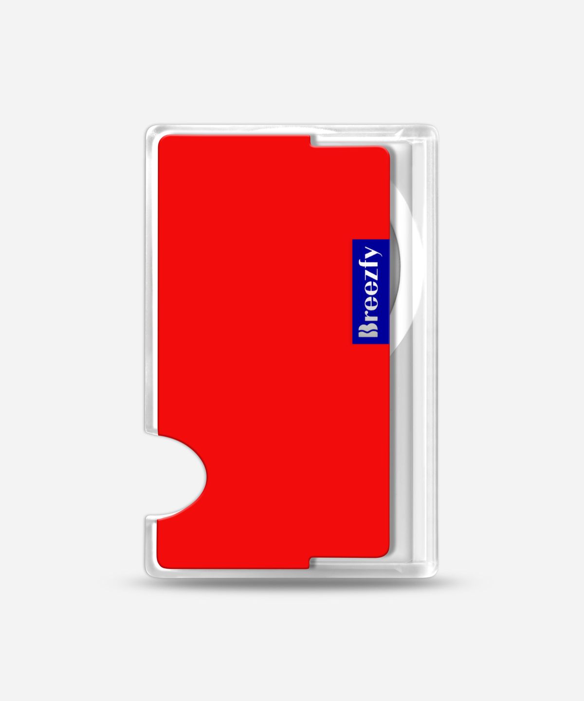 브리즈피(BREEZFY) APPLE RED - 맥세이프 카드지갑 소켓 - 비비드 컬렉션