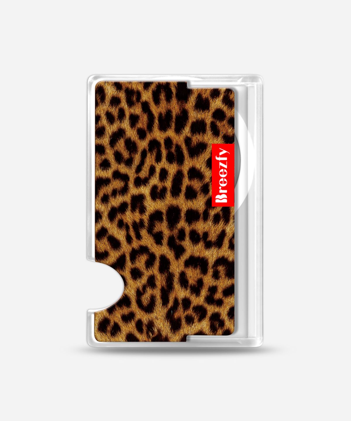 브리즈피(BREEZFY) LEOPARD - 맥세이프 카드지갑 소켓 - 애니멀 프린트 컬렉션