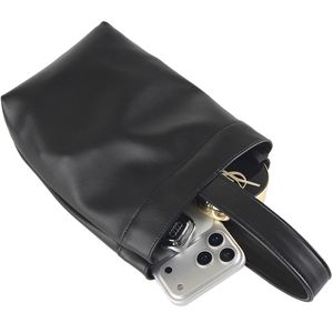 미니 가죽 버킷백