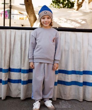 로켓 상하  세트_연그레이