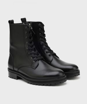 [비브람] 히든지퍼 라운드토 아미 워커 9300 [FG BLACK]