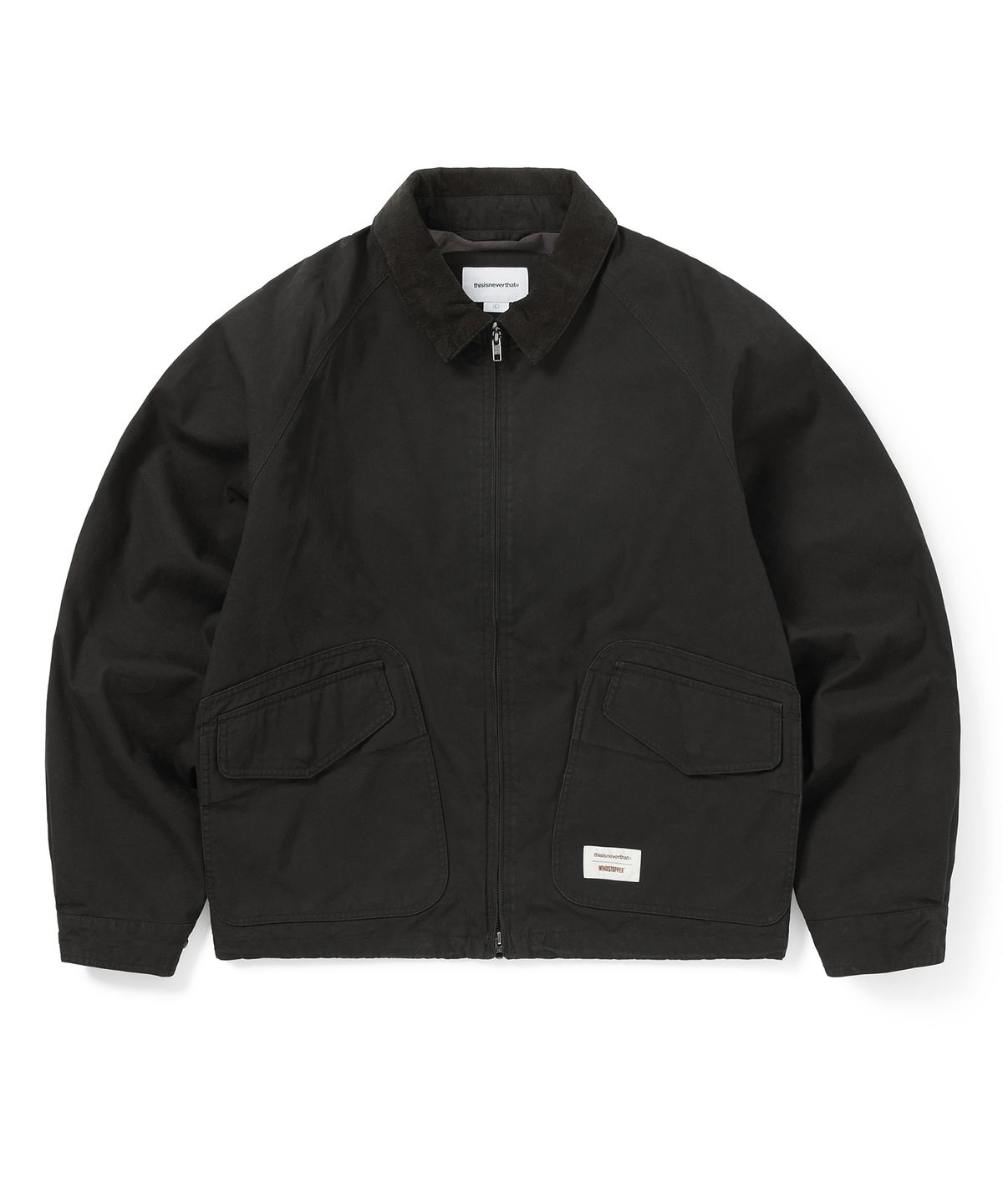 디스이즈네버댓(THISISNEVERTHAT) GORE-TEX WINDSTOPPER Gear Jacket Black