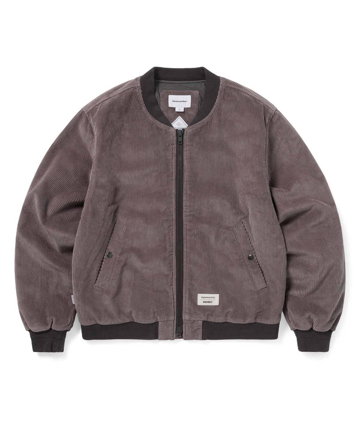 디스이즈네버댓(THISISNEVERTHAT) GORE-TEX WINDSTOPPER Cord Jacket Plum