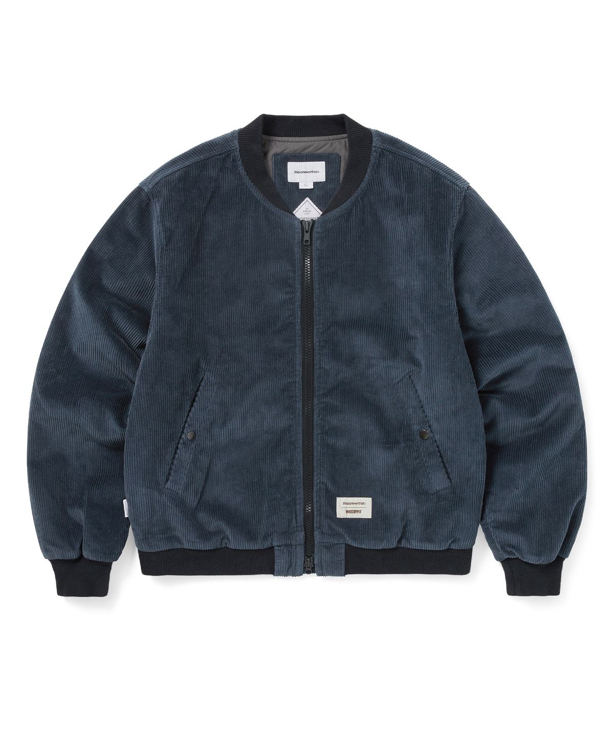 디스이즈네버댓(THISISNEVERTHAT) GORE-TEX WINDSTOPPER Cord Jacket Navy