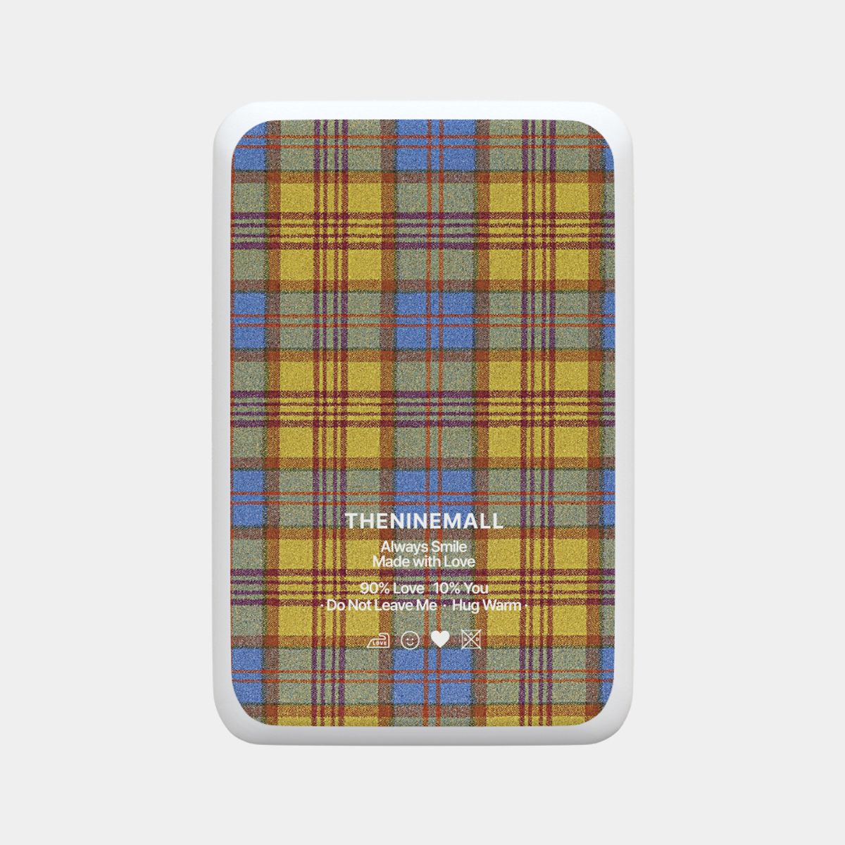 더나인몰(THE NINEMALL) vintage check scarf [맥세이프 보조배터리]