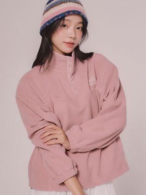 플리스 풀오버 티셔츠 (2color)