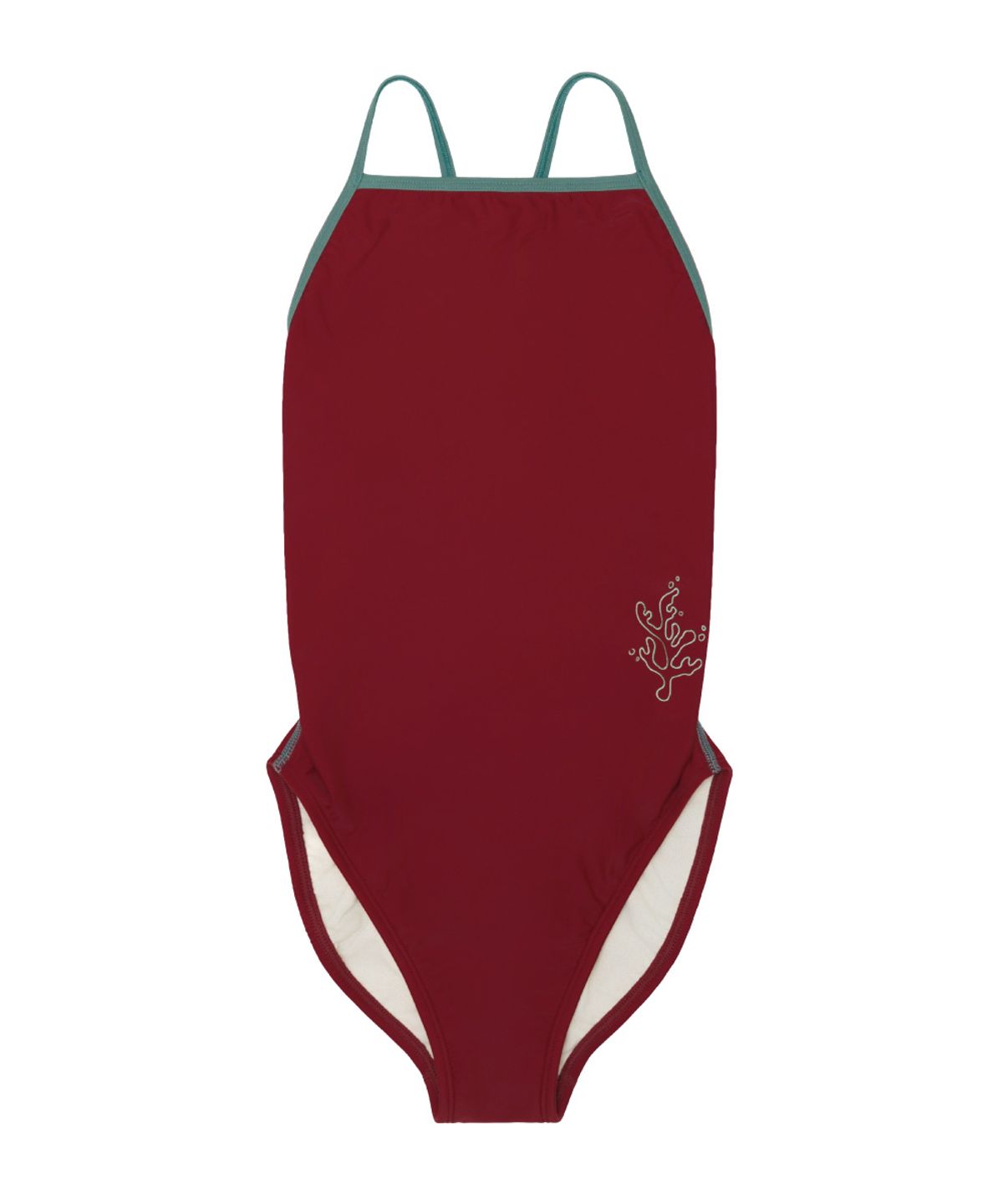 그라운드오션(GROUNDOCEAN) DEEPRED CORAL Swimsuit