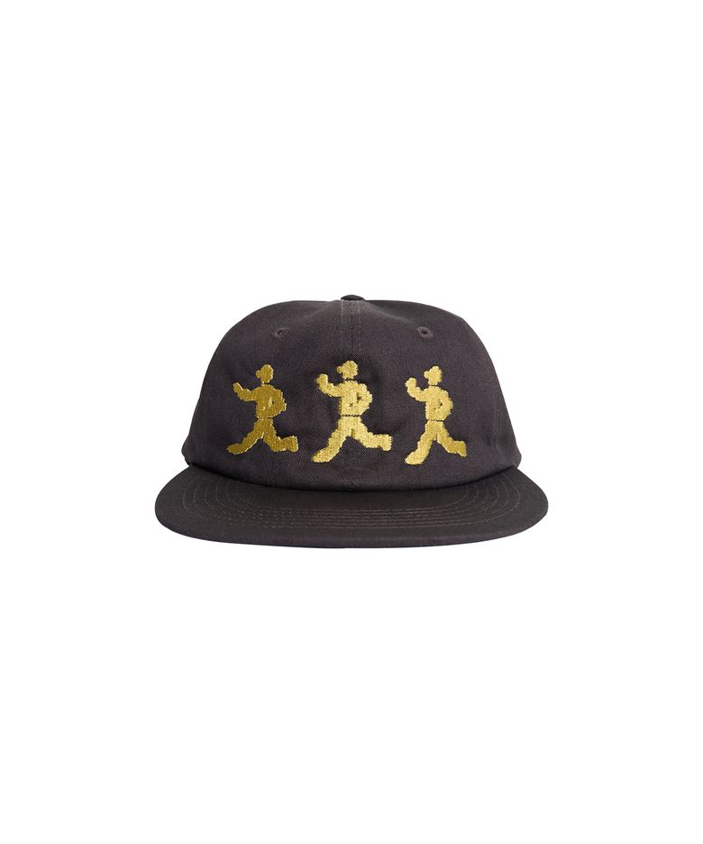 Three people cap (grape)