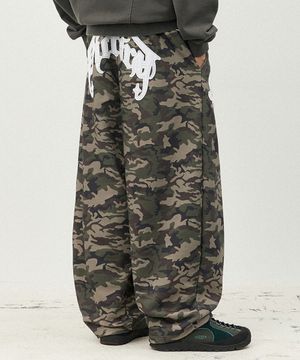 크라운 벌룬 팬츠 카모
