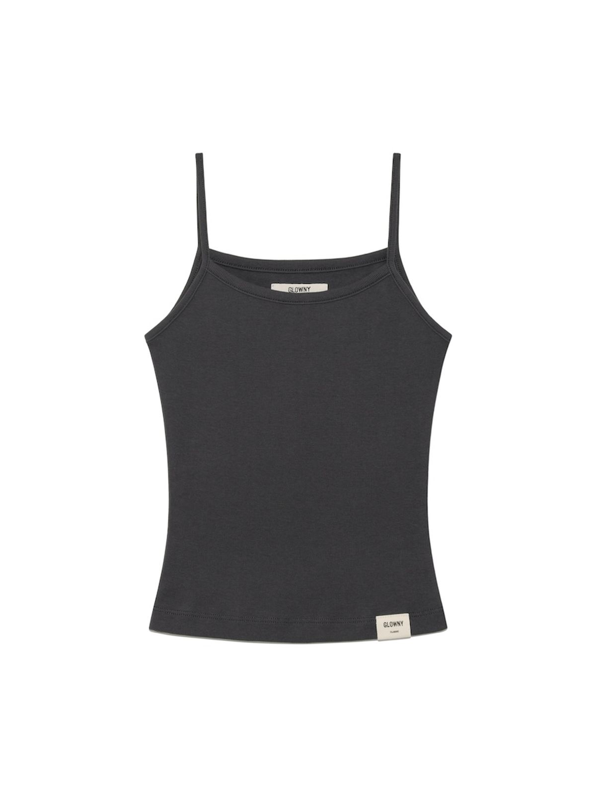 글로니(GLOWNY) G CLASSIC CAMISOLE (CHARCOAL)