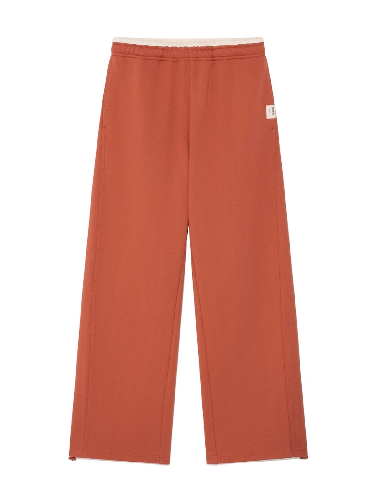 글로니(GLOWNY) G CONTRAST SWEATPANTS (ORANGE)