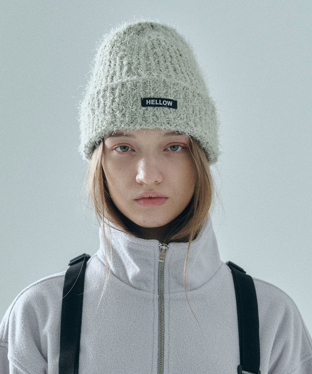 헬로우(HELLOW) 25 Bloom beanie MINT