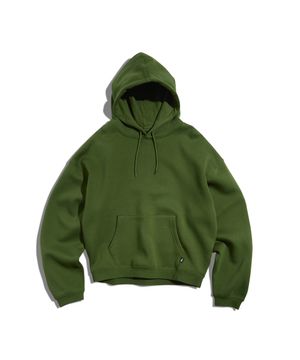 어반 스트레이트 크롭 후드 티셔츠 카키 FHT900C