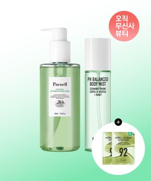 시카마누 약산성 바디워시 400ml+미스트 150ml (+세럼 마스크 2매)