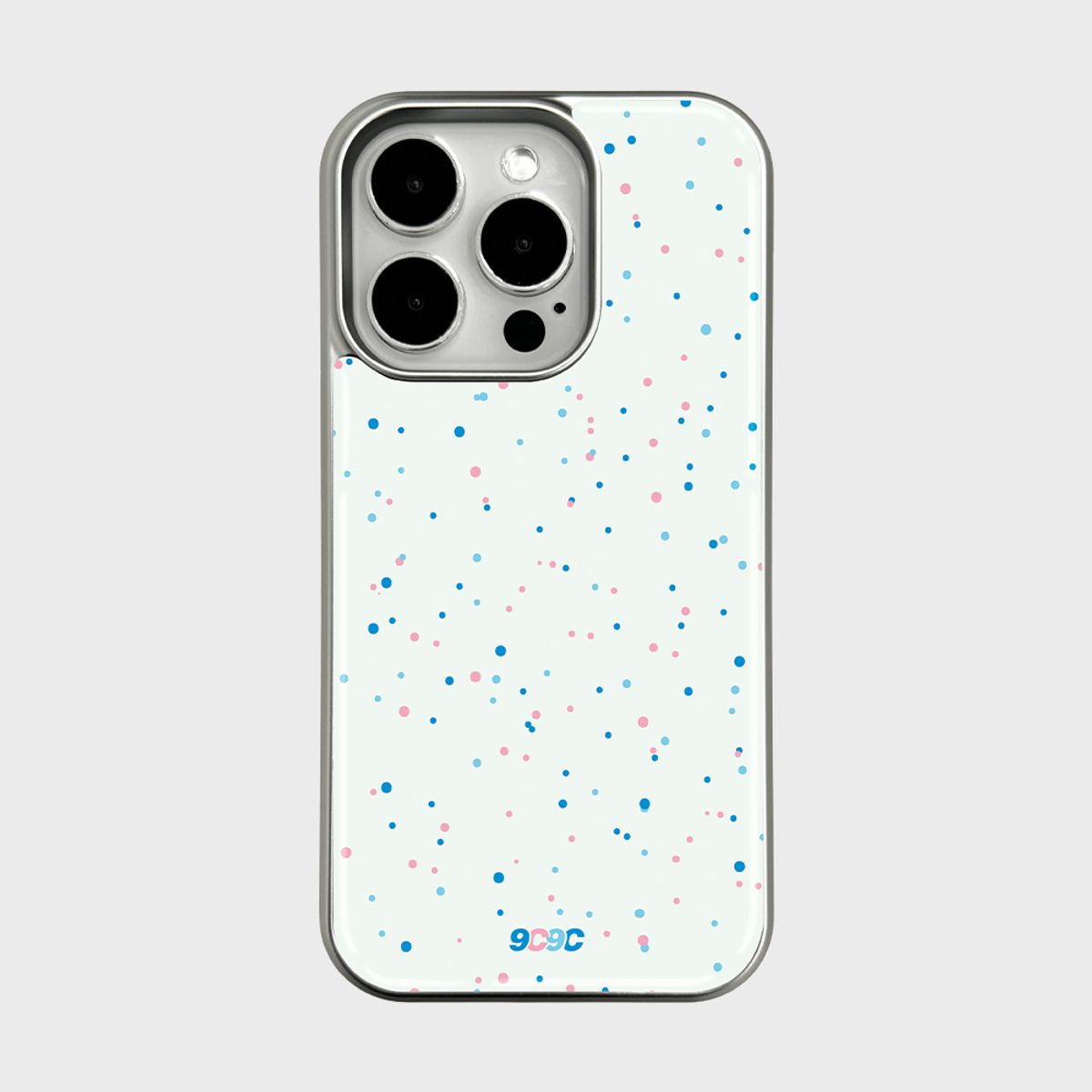 코쿼드(COQUAD) 9C9C CMYK 실버 에폭시 케이스_시안