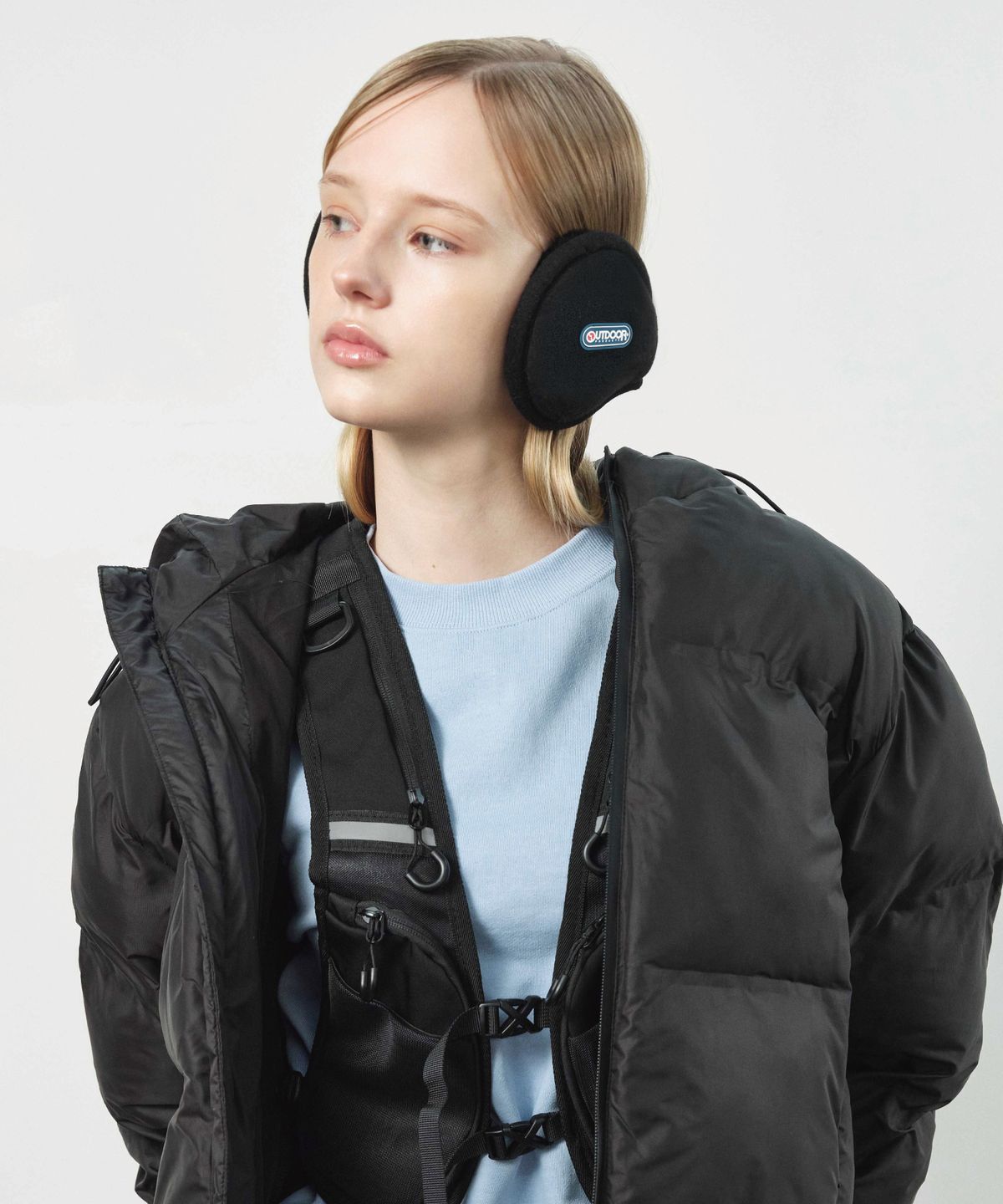 아웃도어 프로덕츠(OUTDOOR PRODUCTS) 톤온톤 폴더블 귀마개 - [블랙]