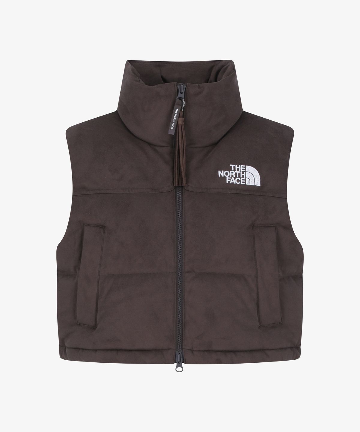 노스페이스(THE NORTH FACE) NV1DR82J 화이트라벨 여성 스웨이드 눕시 베스트 (RDS) BROWN