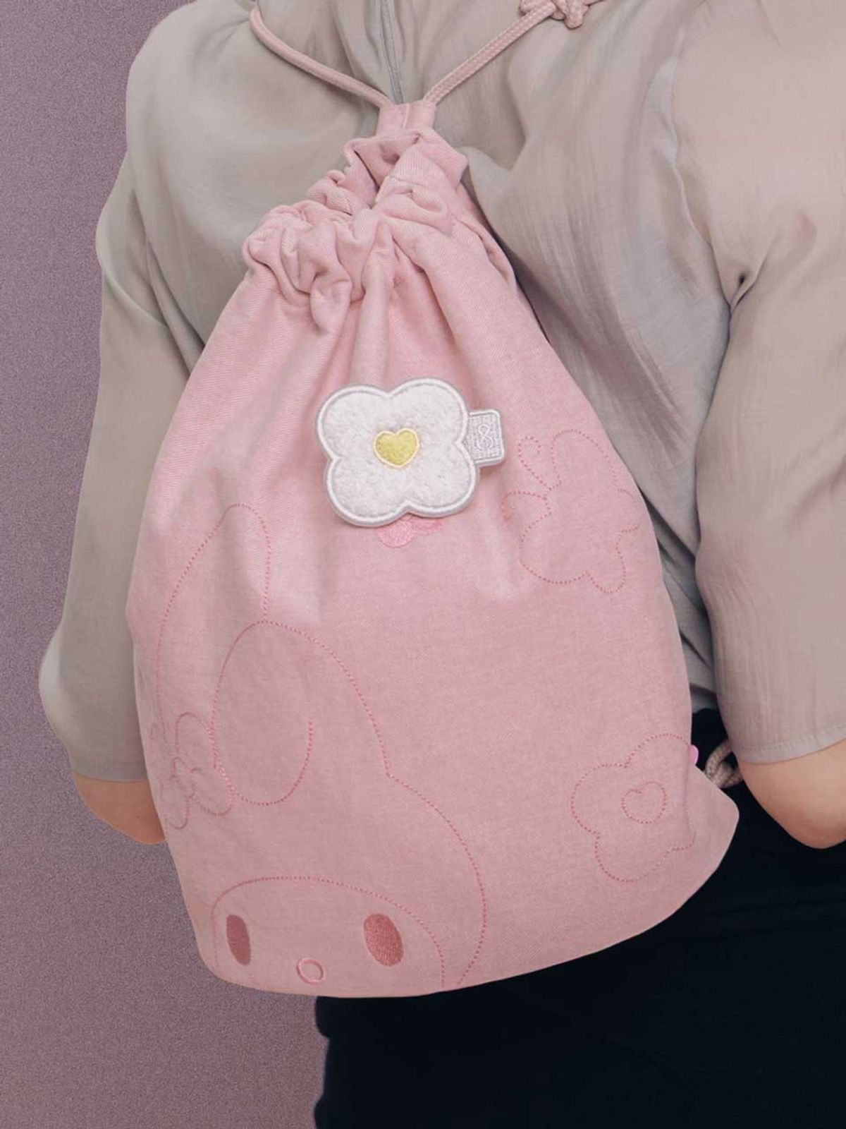 조셉앤스테이시(JOSEPH&STACEY) Lucky My Melody Boucle Wappen Flower