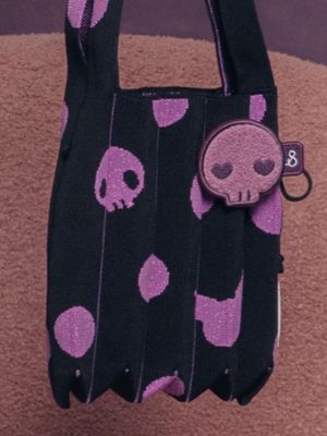 Lucky Kuromi Boucle Wappen Lovely Skull