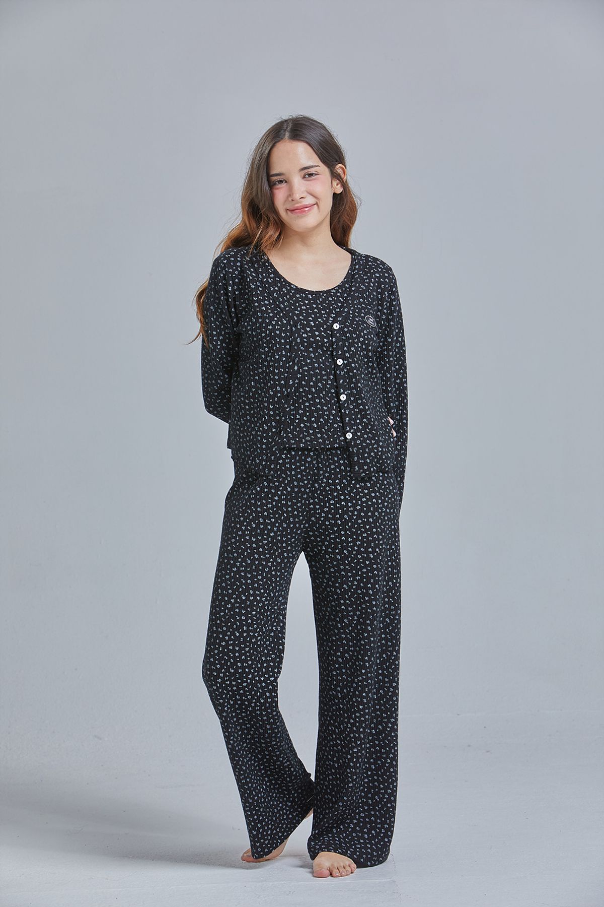 폴앤안나(PAUL&ANNA) 리리와플 팬츠 블랙