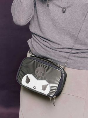 Cosmetics Pouch Kuromi Charcoal