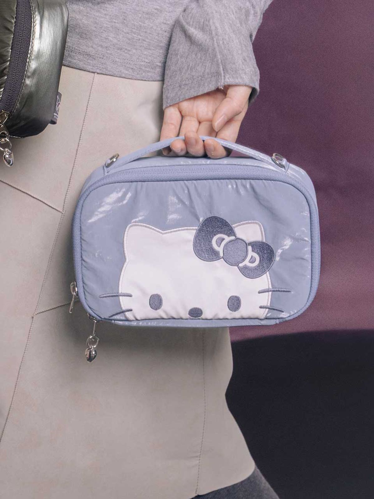 조셉앤스테이시(JOSEPH&STACEY) Cosmetics Pouch Hello Kitty Blue