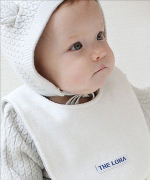 [KIDS]시크릿 빕  화이트/그레이