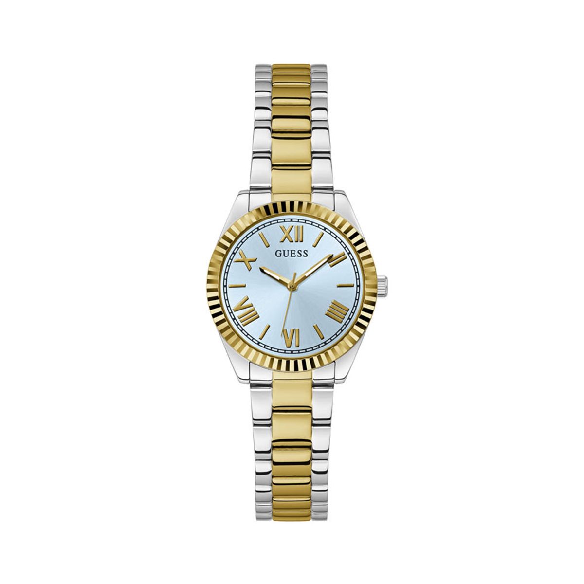 게스 시계(GUESS WATCH) 골드 블루 미니 루나 (GW0687L4) 여성시계