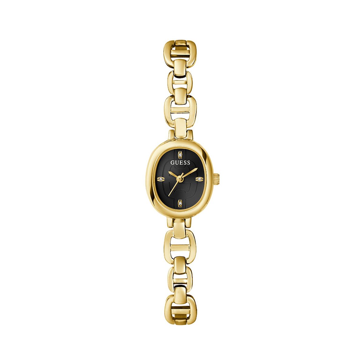 게스 시계(GUESS WATCH) 골드 블랙 비비안 (GW0982L2) 여성시계