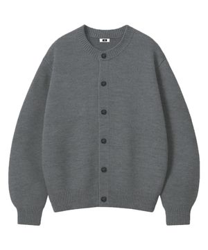 [Unisex] RÉSERVE BUTTON OVER FIT CARDIGAN [GRAY]