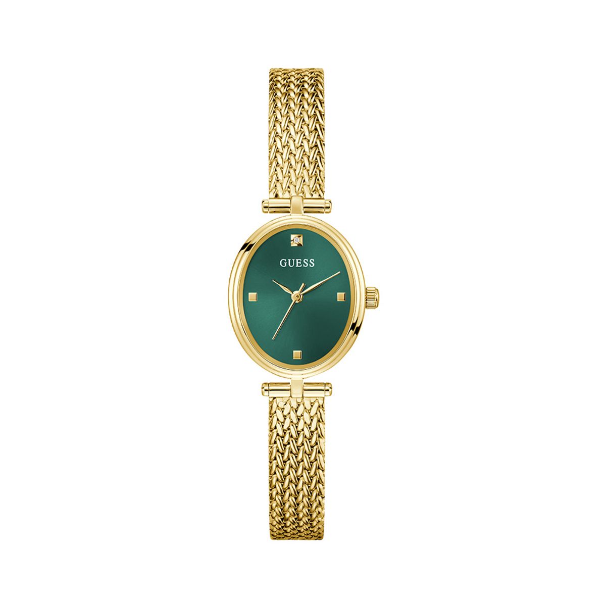 게스 시계(GUESS WATCH) 골드 그린 루비 (GW0935L2) 여성시계