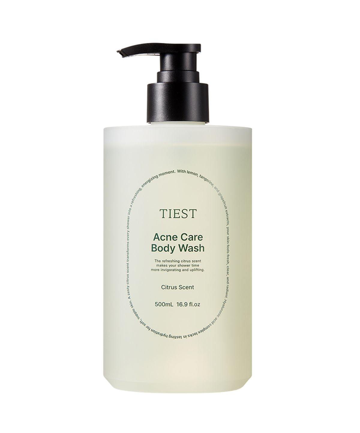 클렙튼(KLEPTON) 티에스트 아크네케어 시트러스 바디워시 약산성 여드름케어 500mL