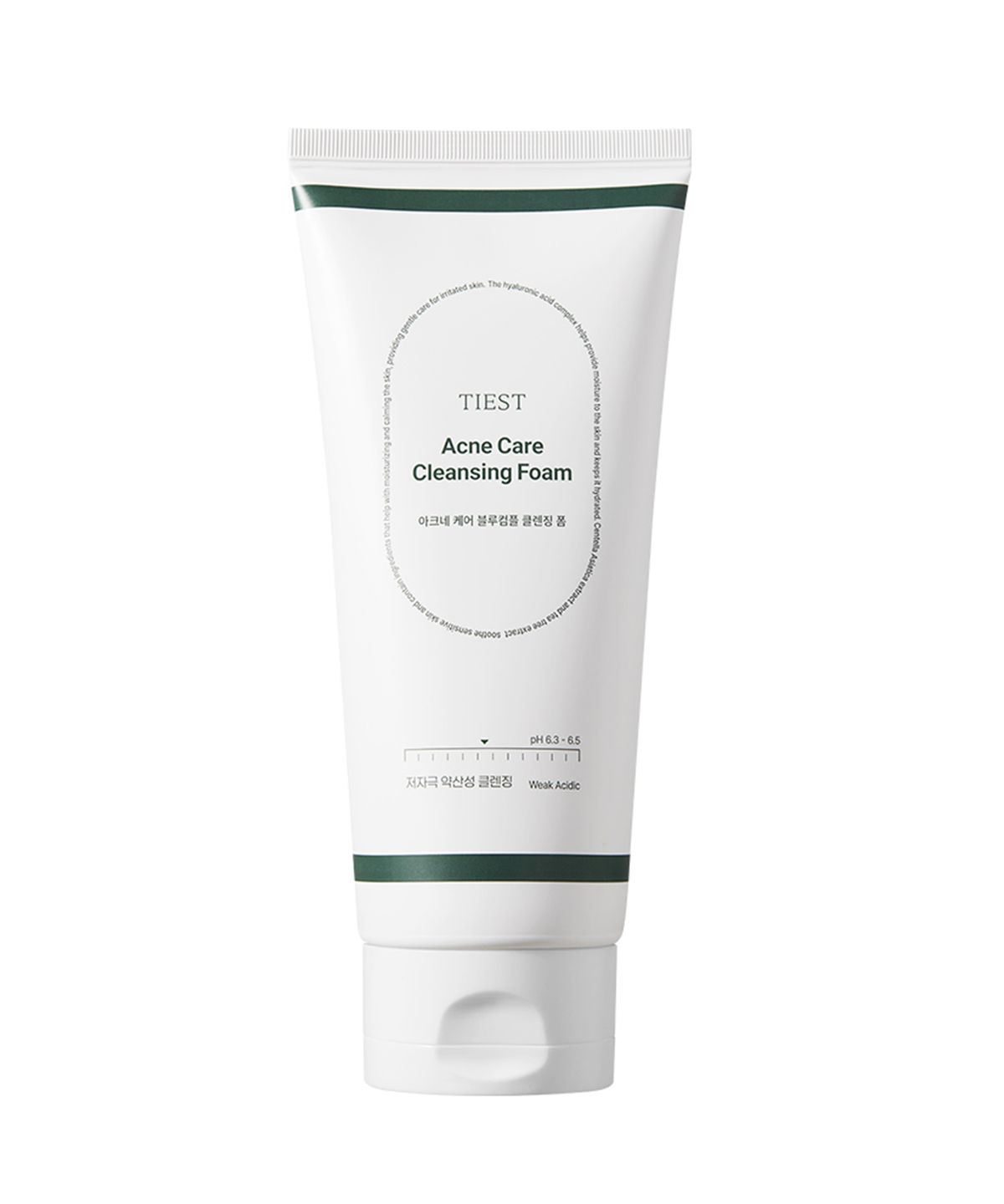 클렙튼(KLEPTON) 티에스트 아크네케어 블루컴플 클렌징폼 약산성 여드름 저자극 세안제 180mL